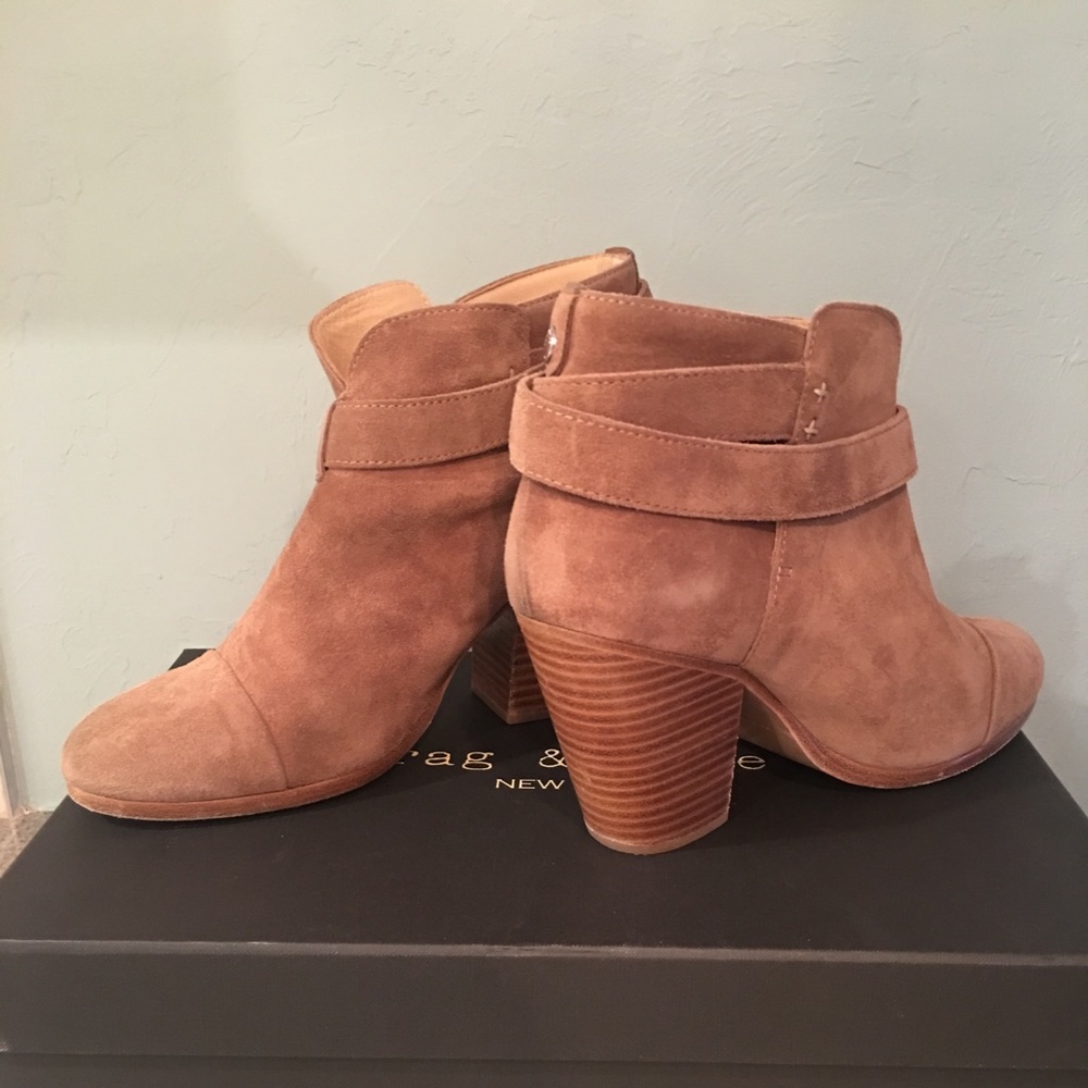 Rag And Bone Harrow Boot In Camel Suede. - image 2